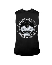 I Like Cat And Jiu Jitsu Sleeveless Tee tile