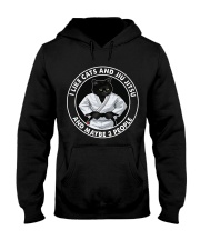 I Like Cat And Jiu Jitsu Hooded Sweatshirt tile