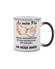 AN MEINE FRAU Color Changing Mug color-changing-right
