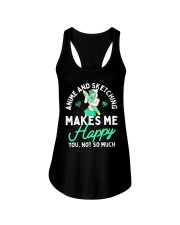 Anime Lover 40 Ladies Flowy Tank tile