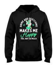 Anime Lover 40 Hooded Sweatshirt front