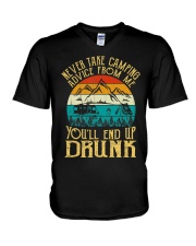 Camping Gifts 25 V-Neck T-Shirt tile