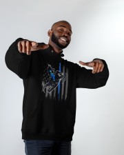 Snowmobile Gifts 2 Hooded Sweatshirt apparel-hooded-sweatshirt-lifestyle-front-12