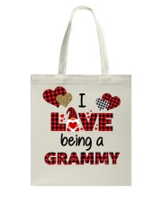 I Love Being Grammy Tote Bag tile