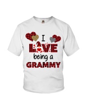 I Love Being Grammy Youth T-Shirt tile