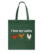 Funny Chicken Tee 18 Tote Bag tile