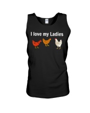Funny Chicken Tee 18 Unisex Tank tile