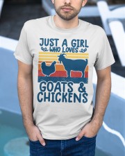 Funny Chicken Tee 19w Classic T-Shirt apparel-classic-tshirt-lifestyle-front-45