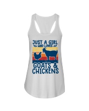 Funny Chicken Tee 19w Ladies Flowy Tank tile