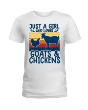 Funny Chicken Tee 19w Ladies T-Shirt tile