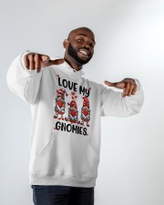 Gnome Valentine Gifts 17w Hooded Sweatshirt apparel-hooded-sweatshirt-lifestyle-front-12