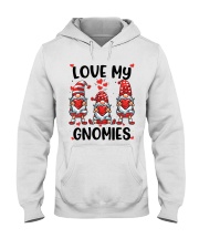 Gnome Valentine Gifts 17w Hooded Sweatshirt front