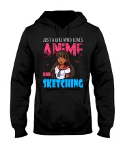 Anime Lover 14 Hooded Sweatshirt front