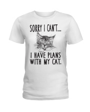 Funny Cat 20 Ladies T-Shirt tile