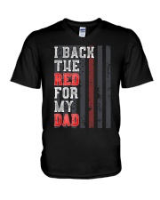 Firefighter 22 V-Neck T-Shirt tile