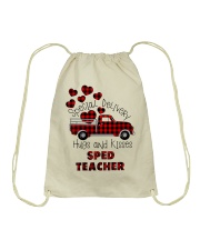Special delivery SPED Teacher Life Drawstring Bag tile