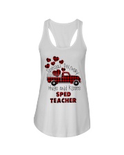 Special delivery SPED Teacher Life Ladies Flowy Tank tile