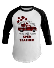 Special delivery SPED Teacher Life Baseball Tee tile