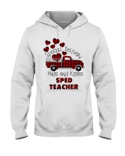 Special delivery SPED Teacher Life Hooded Sweatshirt front