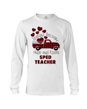 Special delivery SPED Teacher Life Long Sleeve Tee tile