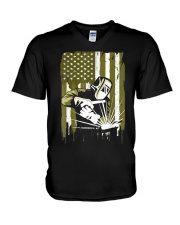 Welder T-Shirt 36 V-Neck T-Shirt tile