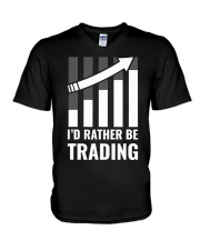 Stocks and Forex Traders 9 V-Neck T-Shirt tile