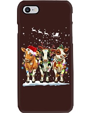 Christmas Cows 1 Phone Case tile