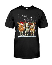 Christmas Cows 1 Classic T-Shirt tile