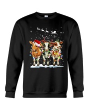 Christmas Cows 1 Crewneck Sweatshirt tile