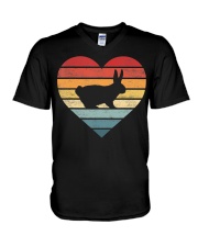 Bunny Lover 12 V-Neck T-Shirt tile