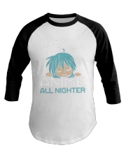 Funny Anime 11 Baseball Tee tile
