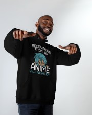 Funny Anime 11 Hooded Sweatshirt apparel-hooded-sweatshirt-lifestyle-front-12