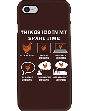 Funny Chicken Tee 43 Phone Case tile
