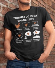 Funny Chicken Tee 43 Classic T-Shirt apparel-classic-tshirt-lifestyle-26