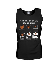 Funny Chicken Tee 43 Unisex Tank tile
