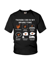 Funny Chicken Tee 43 Youth T-Shirt tile