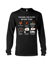 Funny Chicken Tee 43 Long Sleeve Tee tile