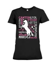 Horse Girl 5 Premium Fit Ladies Tee tile