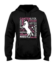 Horse Girl 5 Hooded Sweatshirt front