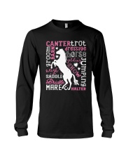 Horse Girl 5 Long Sleeve Tee tile