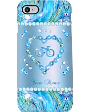 Cycling Blue Personalized Phone Case HN93 Phone Case i-phone-8-case