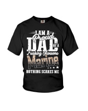 Proud Dad Of A Freaking Awesome Marine Funny shirt Youth T-Shirt thumbnail