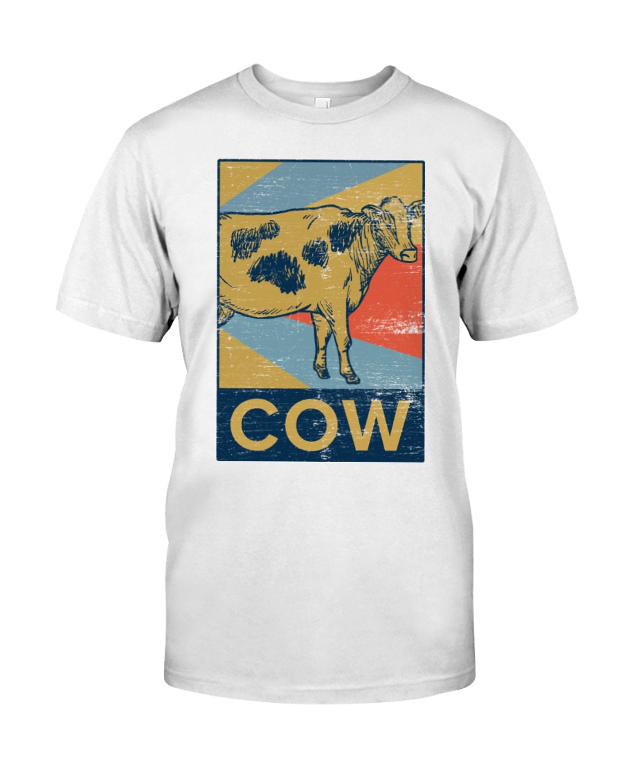 Retro Cows Classic T-Shirt
