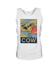 Retro Cows Unisex Tank thumbnail