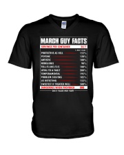 DAILY FACTS-03 V-Neck T-Shirt thumbnail
