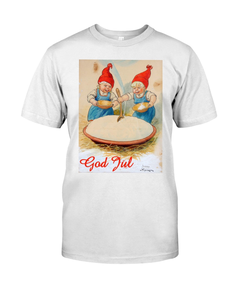 Picture of Cute Gnome God Jule Gift For Swedish White