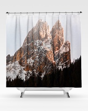 Mountain design Shower Curtain aos-shower-curtains-71x74-lifestyle-front-02