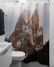 Mountain design Shower Curtain aos-shower-curtains-71x74-lifestyle-front-04
