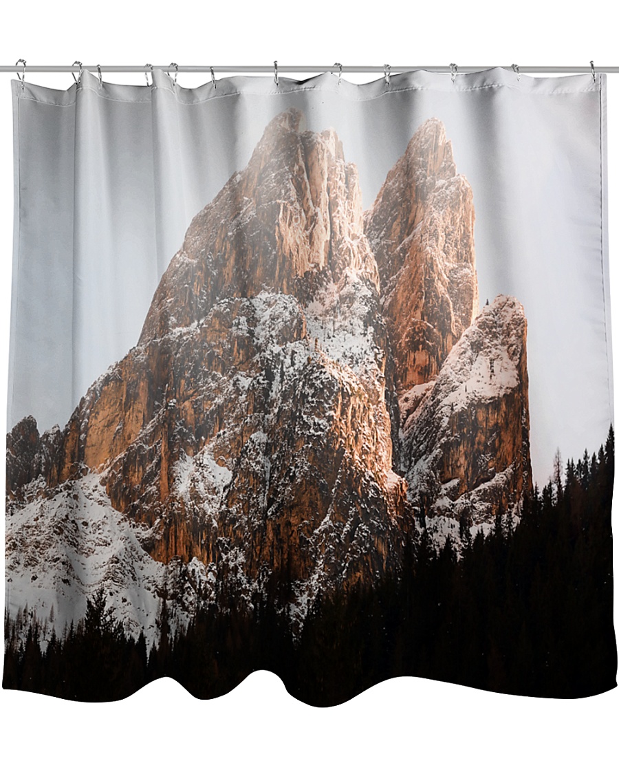 Mountain design Shower Curtain