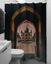 Safdarjung tomb in India Shower Curtain aos-shower-curtains-71x74-lifestyle-front-04